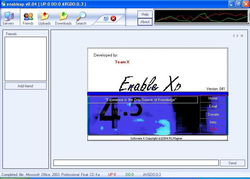 Enable Xp Screenshot